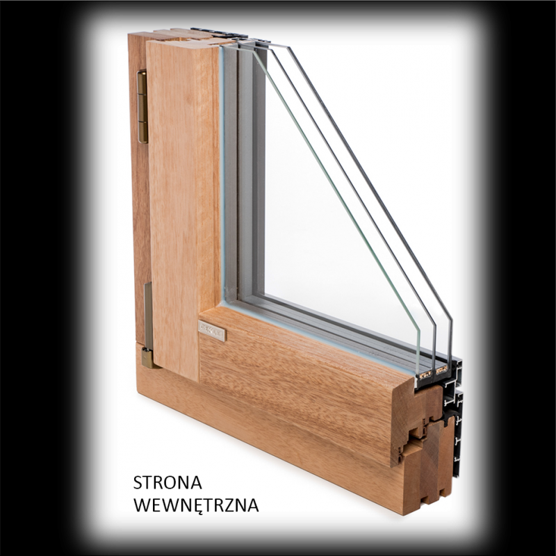 okno drewno aluminium